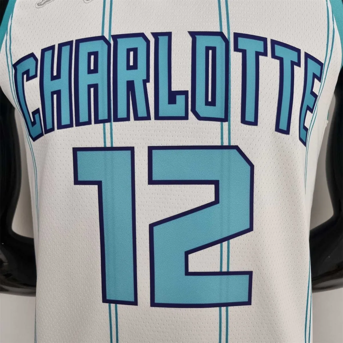 75th Anniversary Oubre #12 Charlotte Hornets White NBA Jersey 6