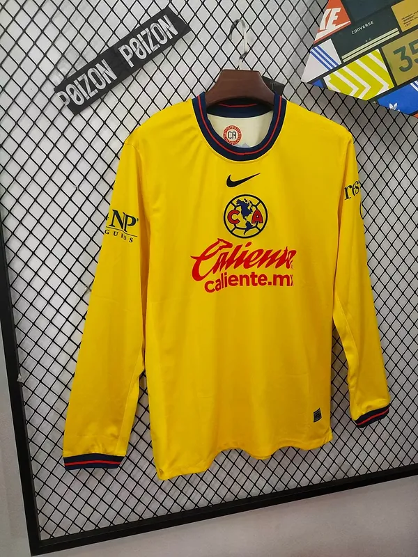 24-25 Club America Home Long Sleeve Shirt Soccer AAAAJersey Yupoo 2
