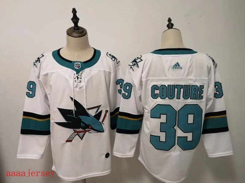 San Jose Sharks ice hockey jersey M-3XL 圣何塞鲨鱼队冰球服 7