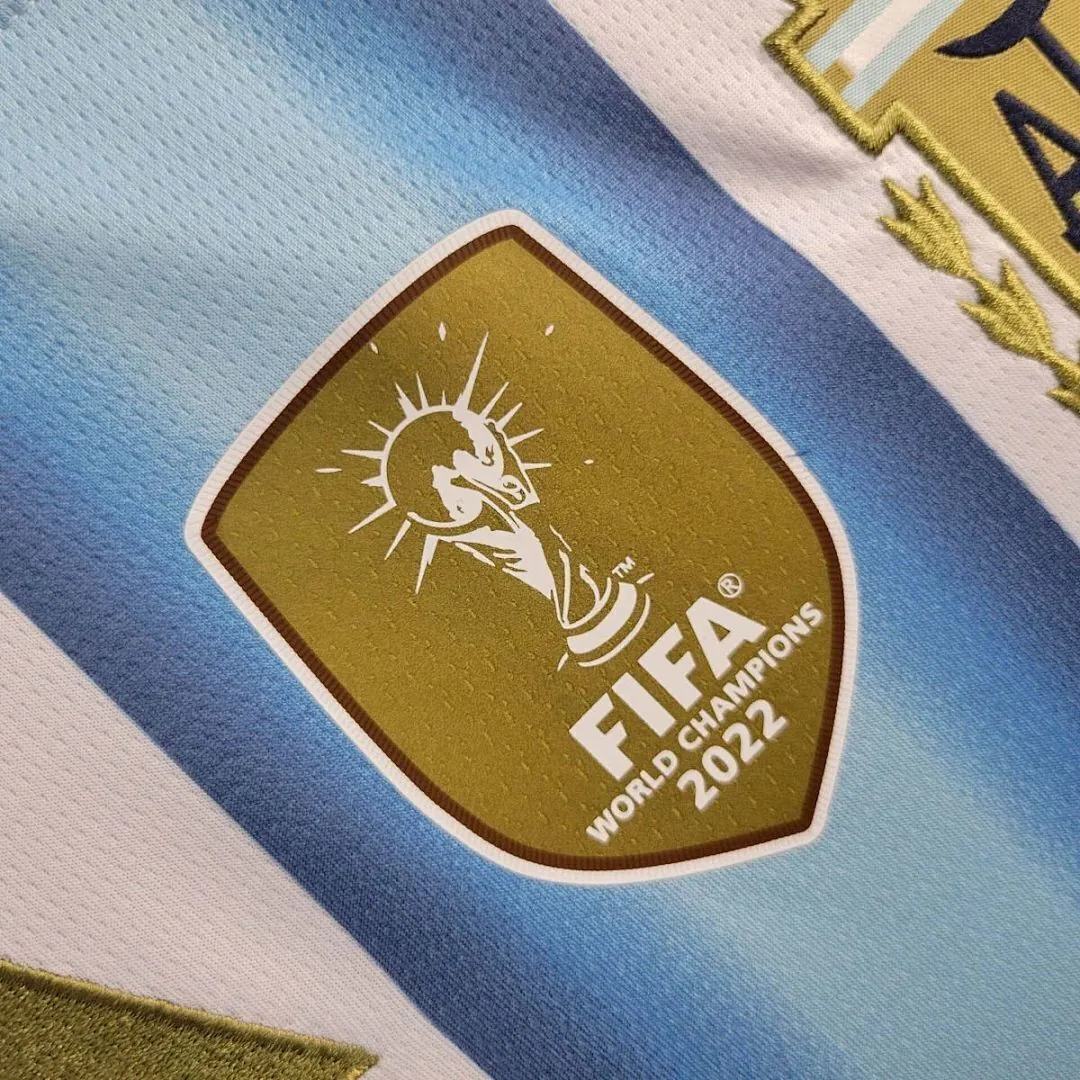 World Cup 2026 Argentina Home Long Sleeves Kit Soccer T-Shirt AAAAJersey Yupoo 2