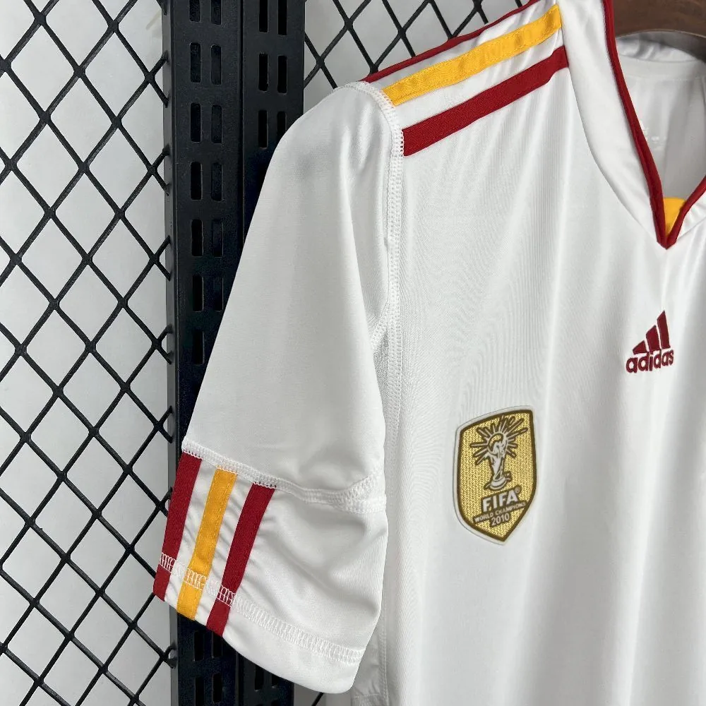 2010 Spain Away Retro Kit Vintage Shirt Sino AAAAJersey Supply Yupoo 6