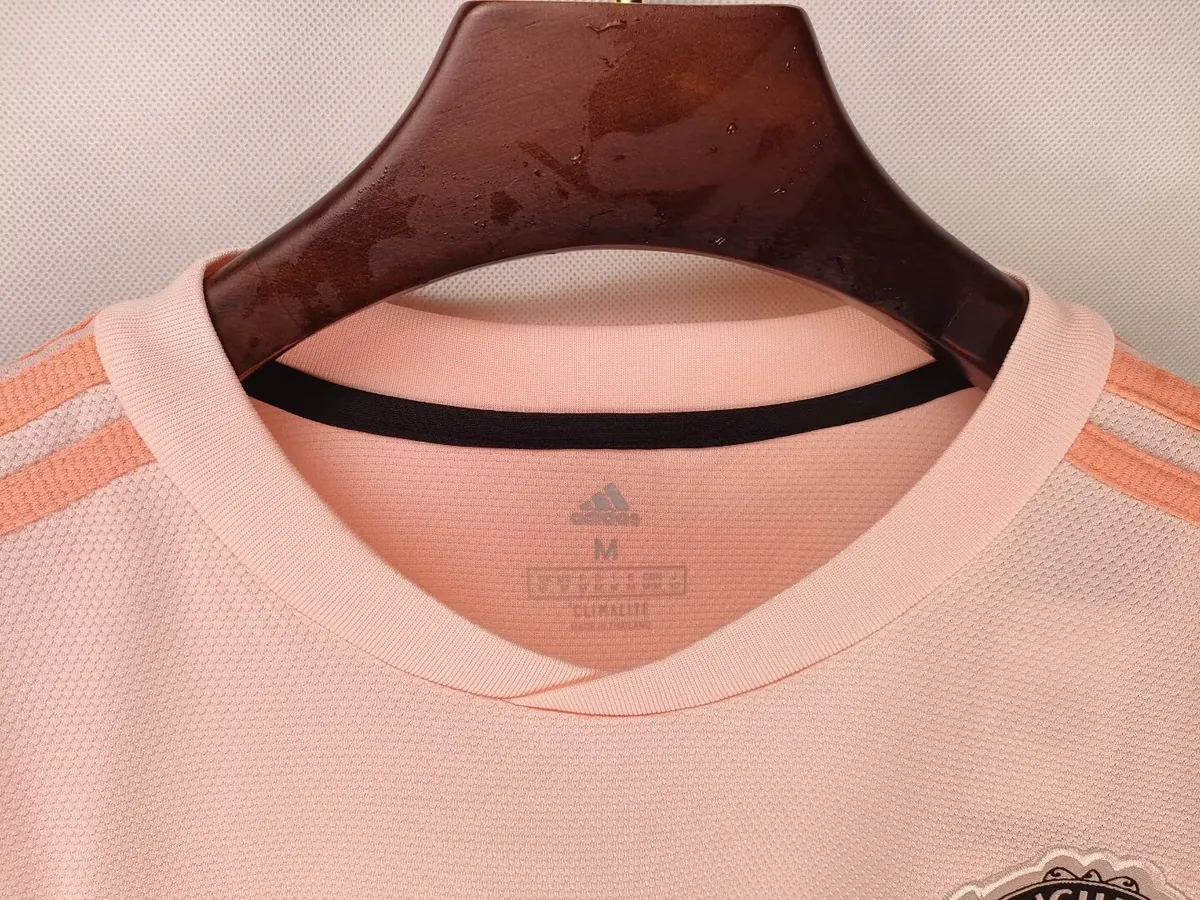 18-19 Manchester United Away Pink Retro Kit Jerseys Supllier Yupoo 1