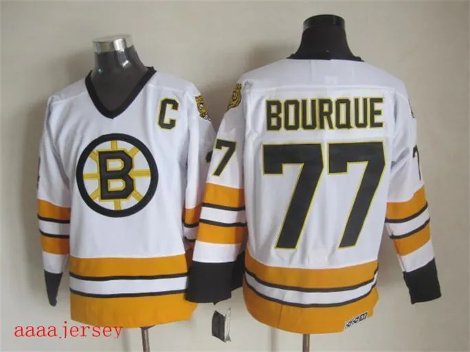 Boston Bruins retro ice hockey jersey M-3XL 波士顿棕熊队复古冰球服 5