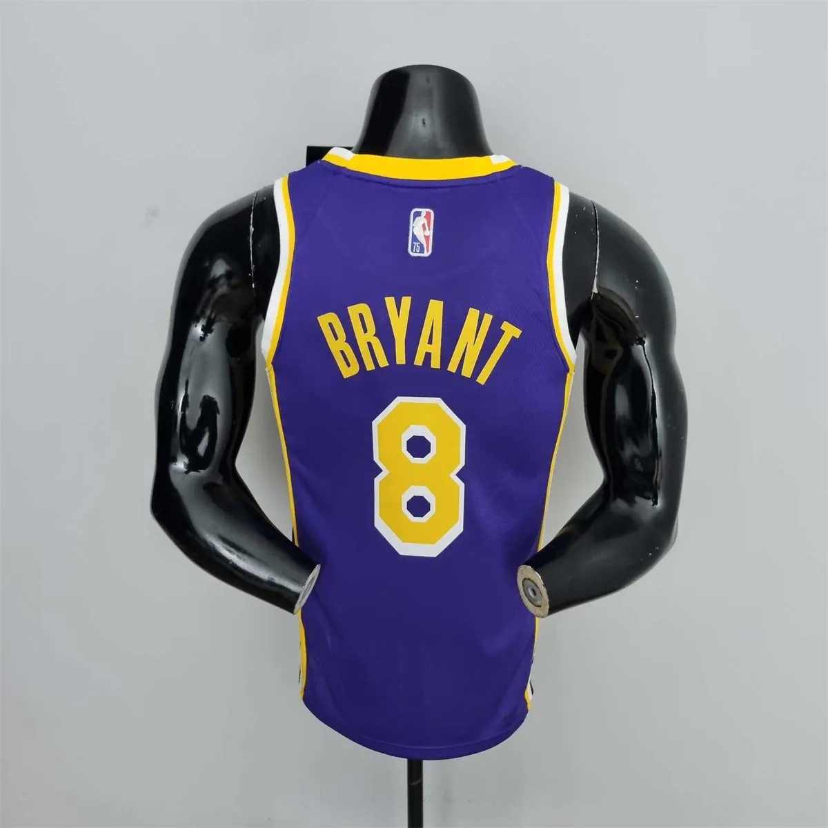 75th Anniversary BRYANT#8 Los Angeles Lakers Jordan Purple NBA Jersey 8