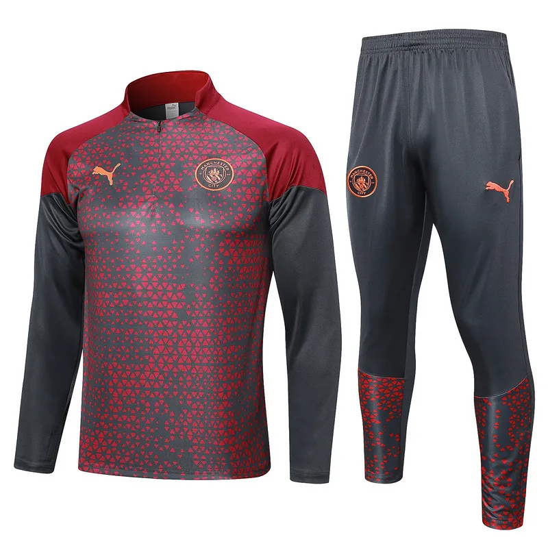 23-24 Manchester City Long Sleeve Training Suit Yupoo 3