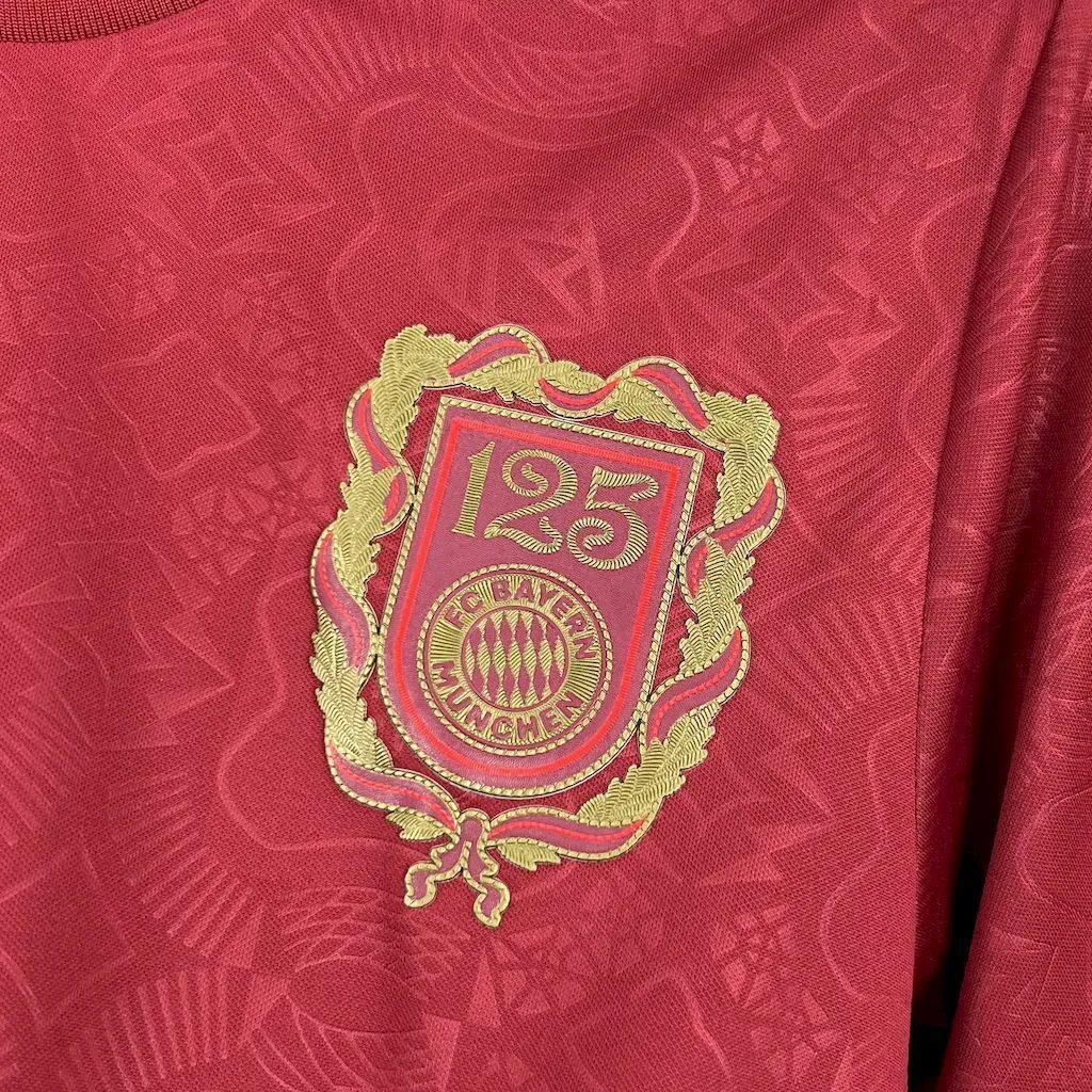 24-25 Bayern Munich 125 Anniversary Red Shirt Football Uniforms AAAAJersey Dropship Yupoo 6
