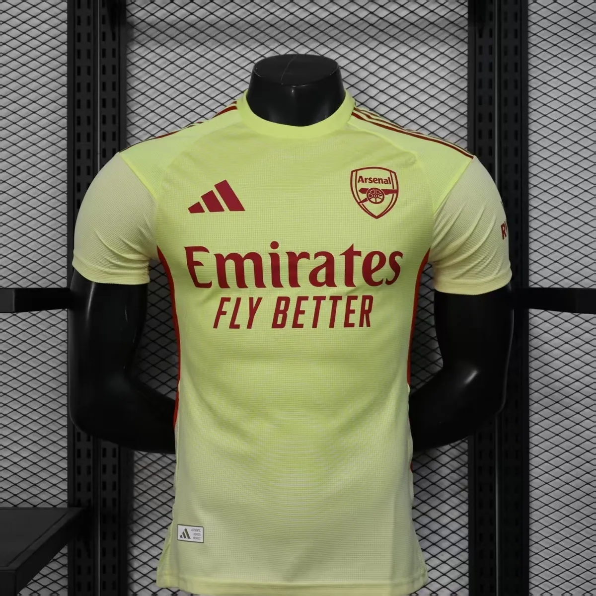 25-26 Arsenal Yellow Goalkeeper Kit Player Version Shirt Football Uniform AAAAJersey Dropship Y 9