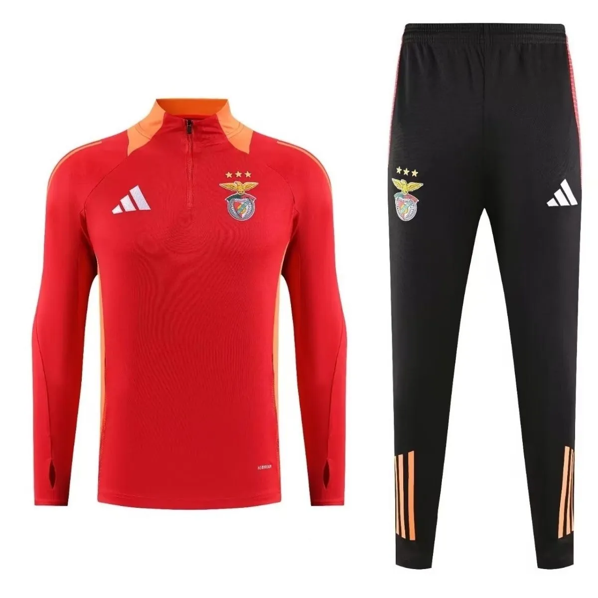 25-26 Benfica Kits Long Red Football Tracksuits 4