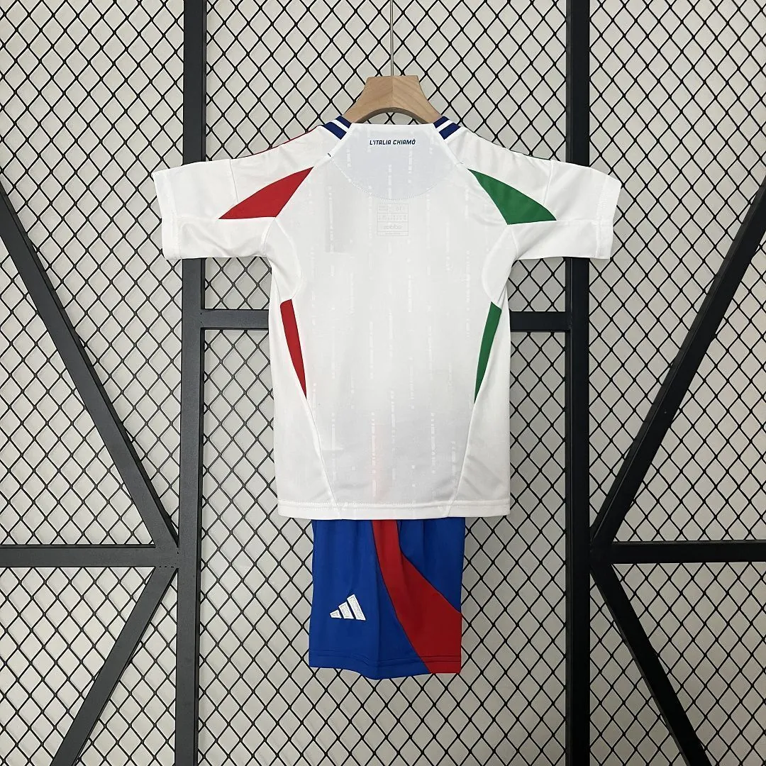 2024 Italy Away Kid Kits Children Sets Jersey Supplier Yupoo 1
