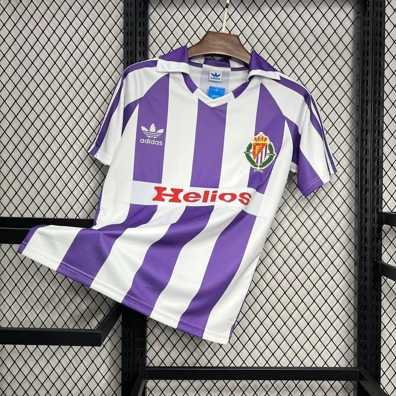 1984 Real Valladolid Home Retro Kit Vintage Shirt Soccer AAAAJersey Yupoo 6