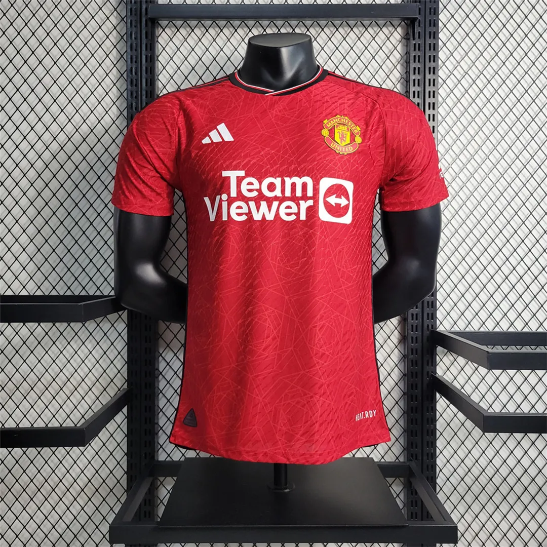 23-24 Manchester United home player version S-XXL Cheap Football Kit 11