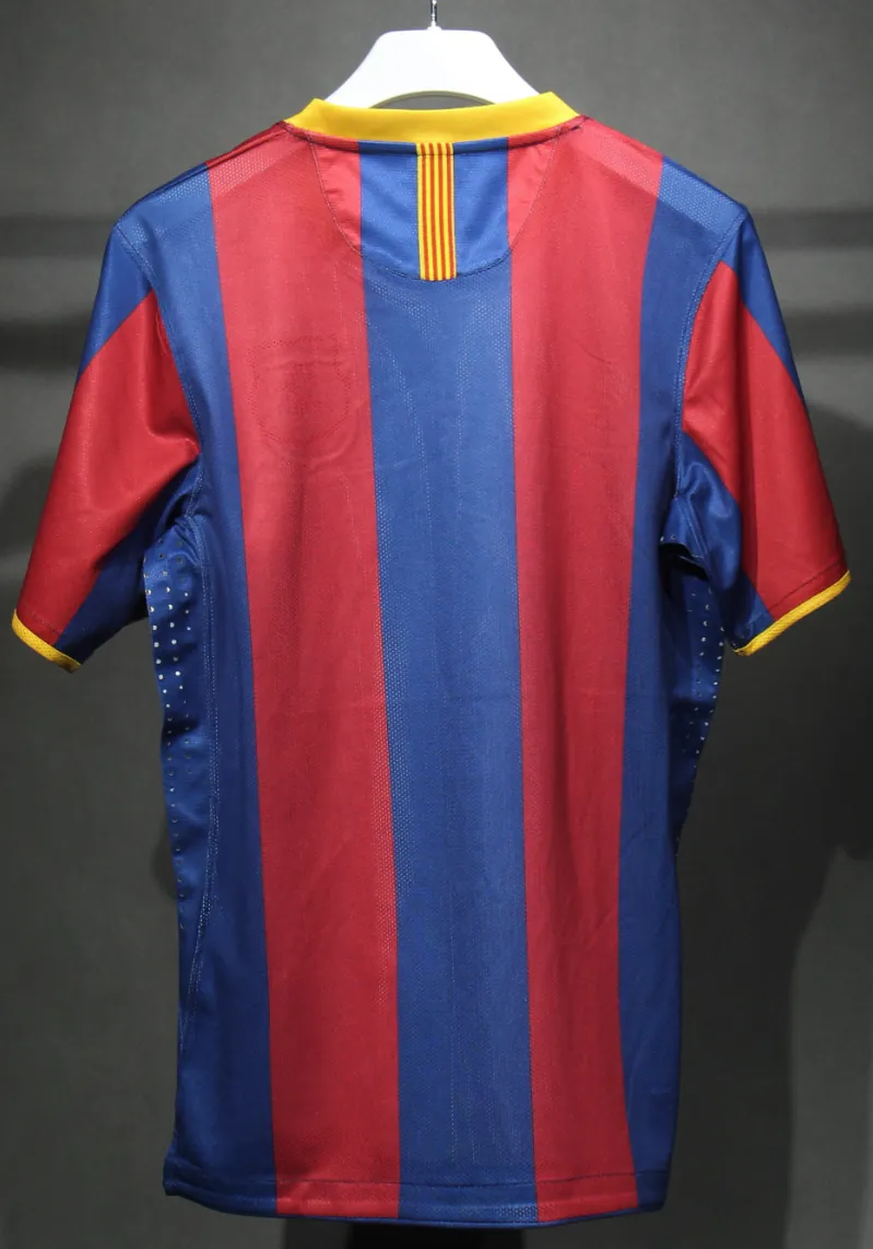 10-11 Barcelona Home Retro Kit Vintage Player Version Sino Shirt AAAAJersey Dropship Yupoo 2