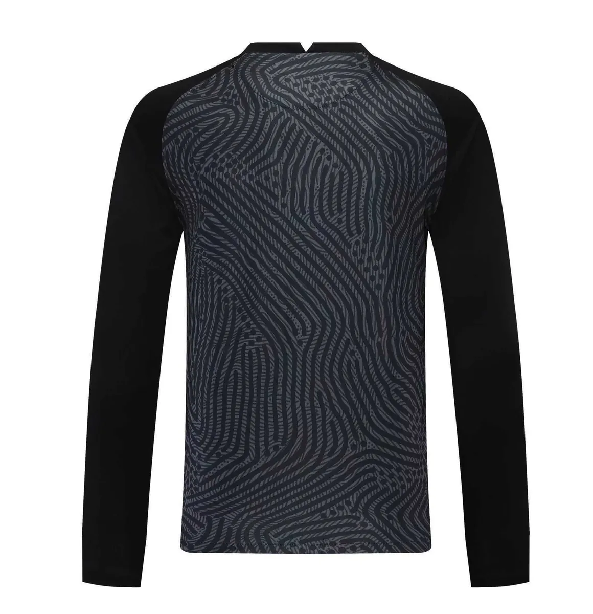 2021 France black goalkeeper long sleeve 3