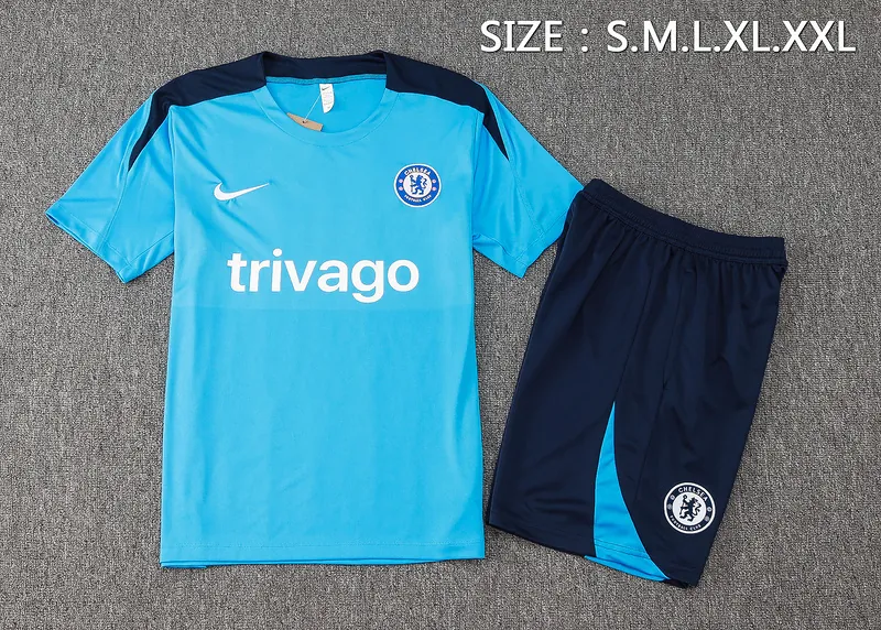 24-25 Chelsea Training Soccer Jerseys Football Shirts 1