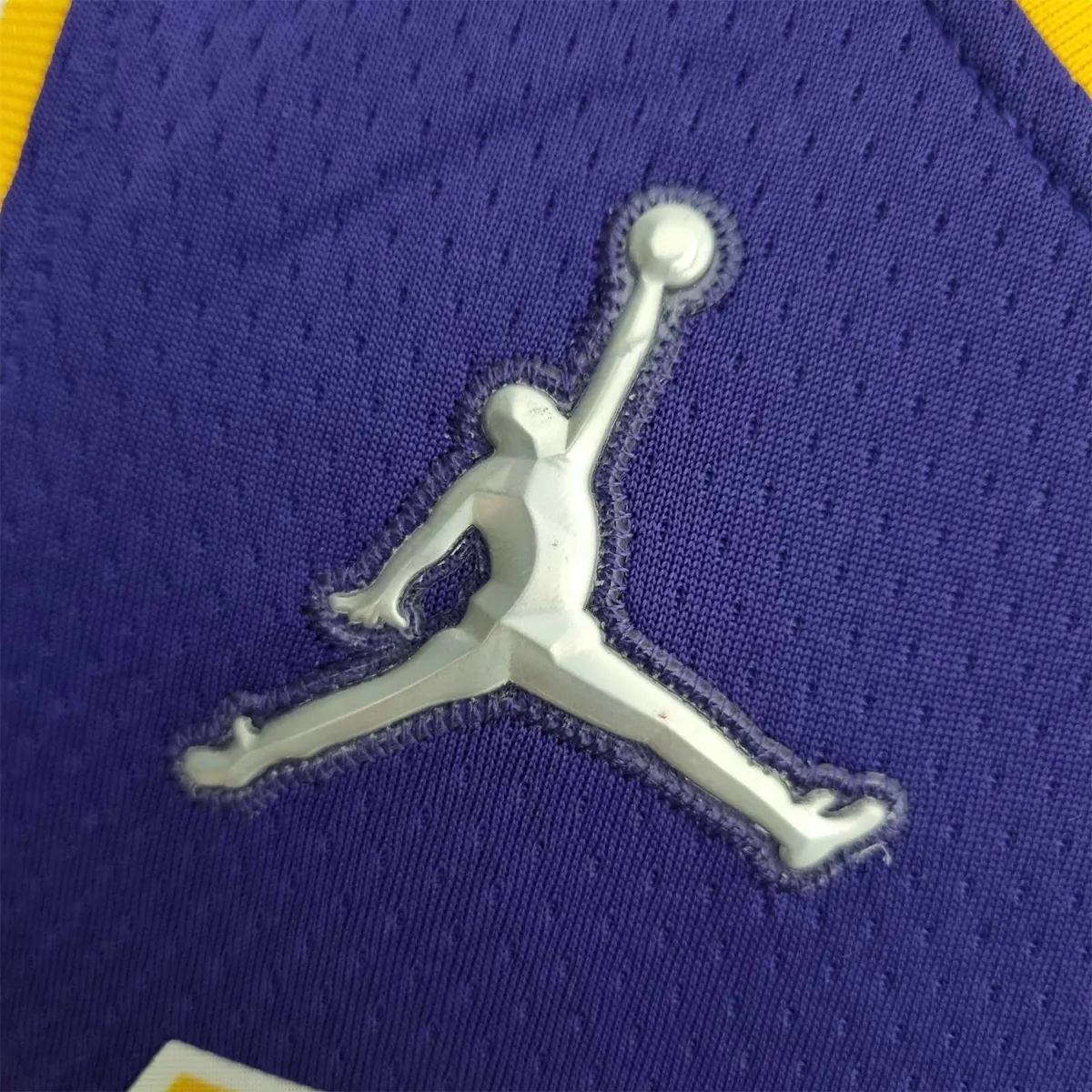 75th Anniversary BRYANT#24 Los Angeles Lakers Jordan Purple NBA Jersey 4