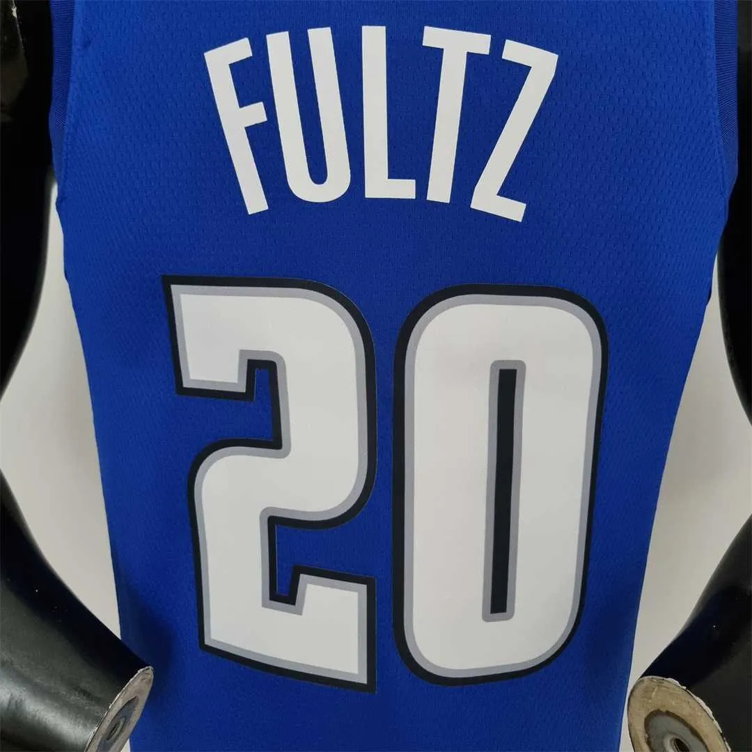 75th Anniversary Fultz#20 Orlando Magic Blue NBA Jersey 9