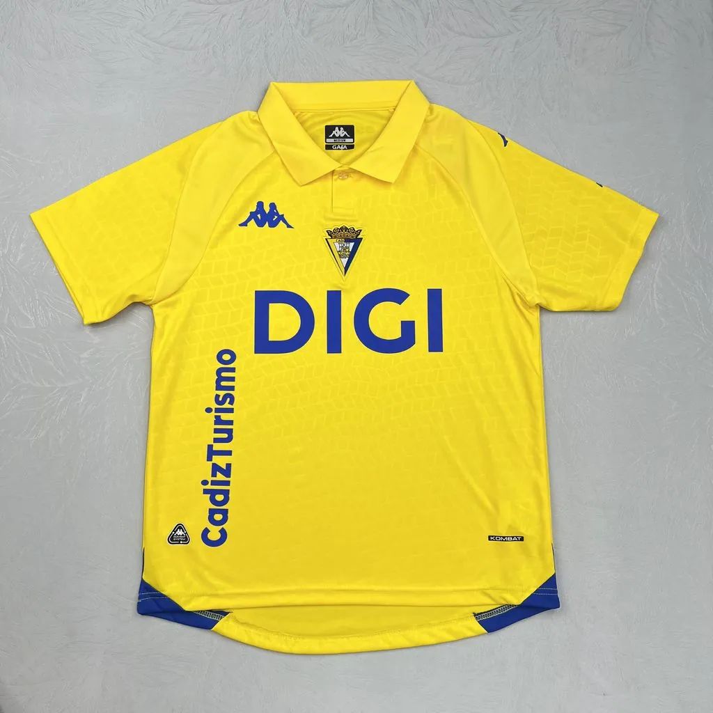 26-27 Cadiz Mens Home Kit Football T-Shirt AAAAJersey Supply Yupoo 9 5