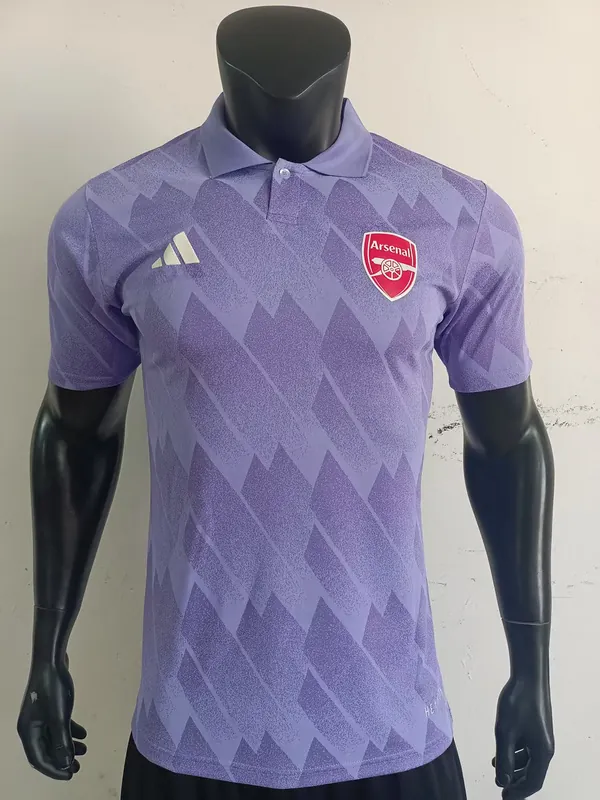 25-26 Arsenal Purple Polo Kit Player Version Soccer AAAAJersey Yupoo S-2XL 5