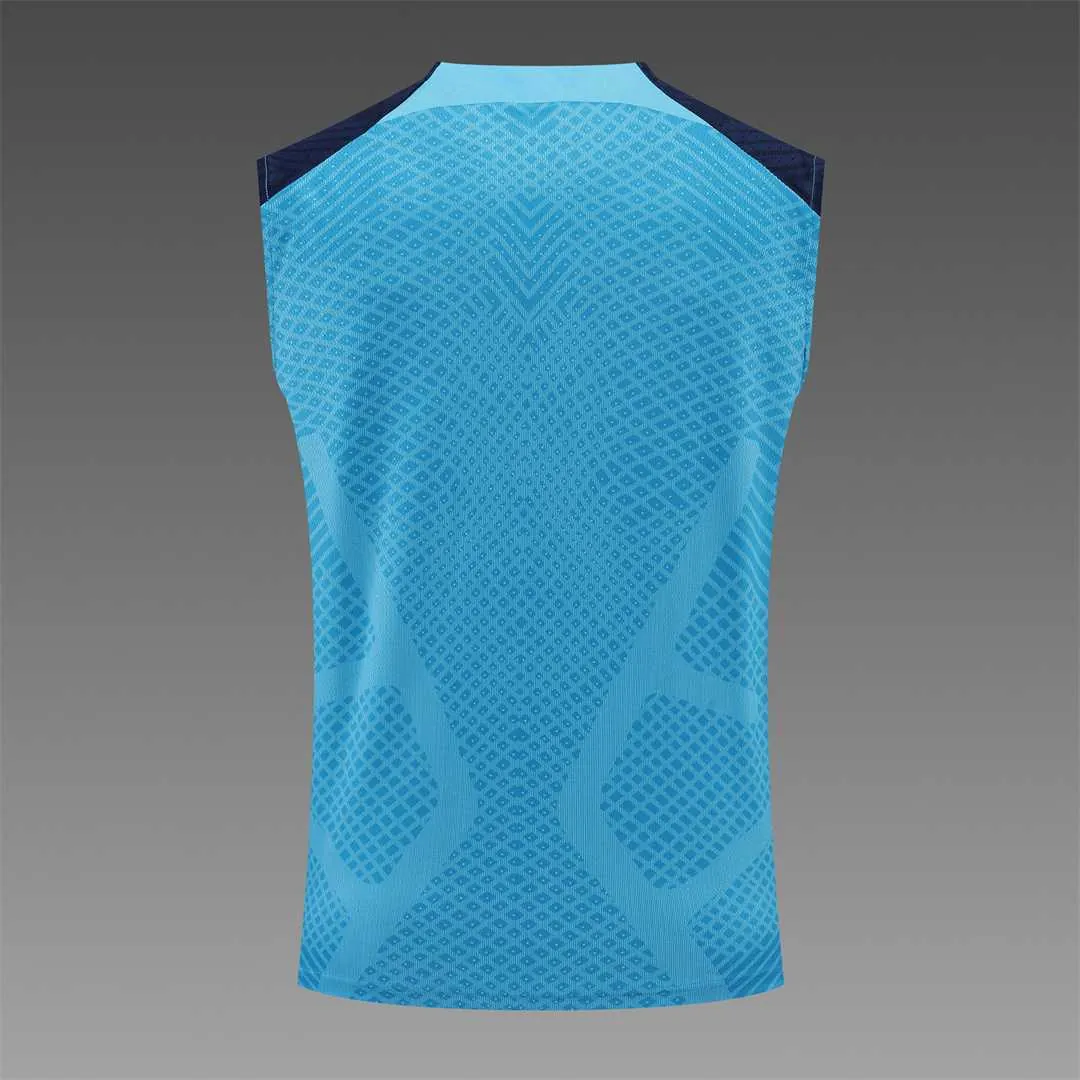 22-23 Atletico Madrid vest training suit kit blue 6