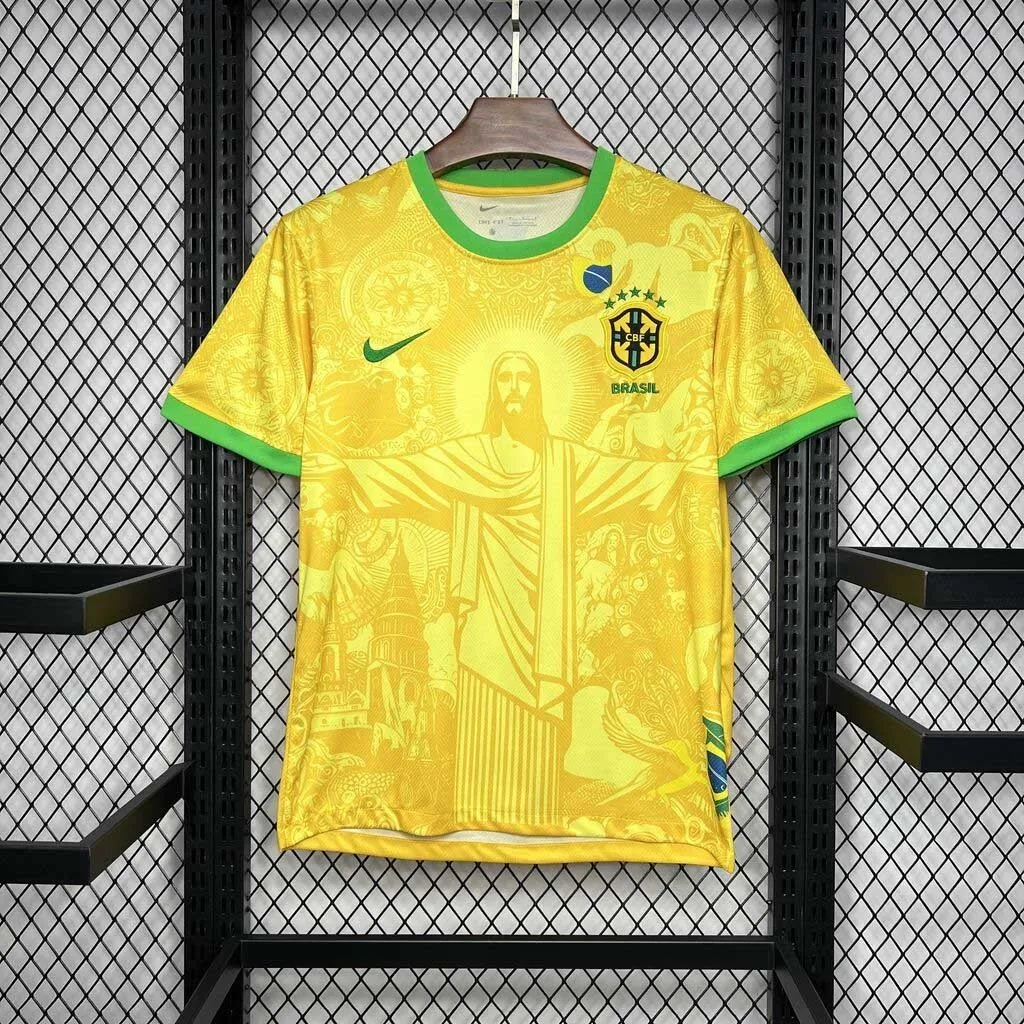 2024 Brazil Jesus the Redeemer(Home Style)Special Edition Kit Sport AAAAJersey Yupoo 5