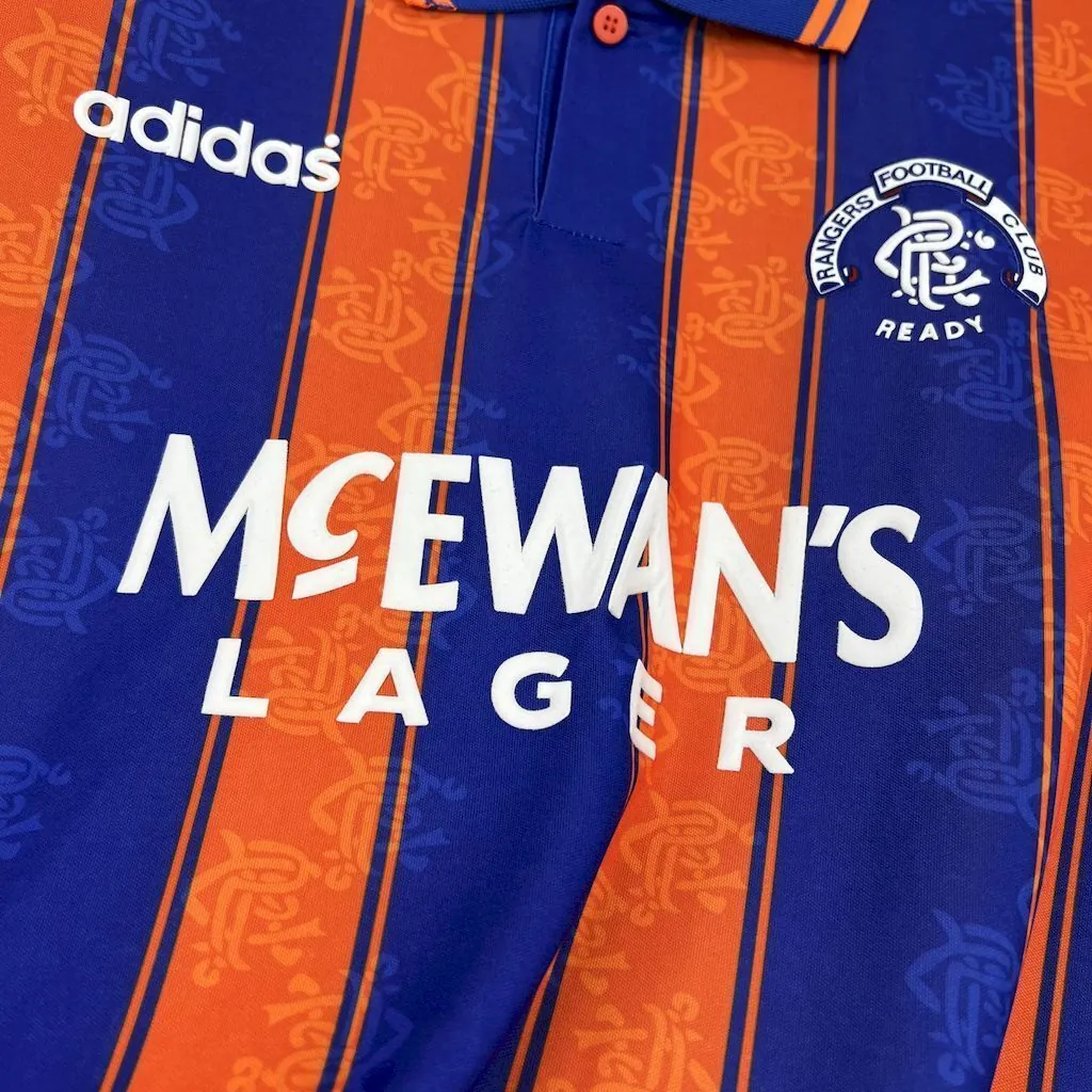 93-94 Rangers Away Retro Kit Vintage Shirt AAAAJersey Yupoo 2