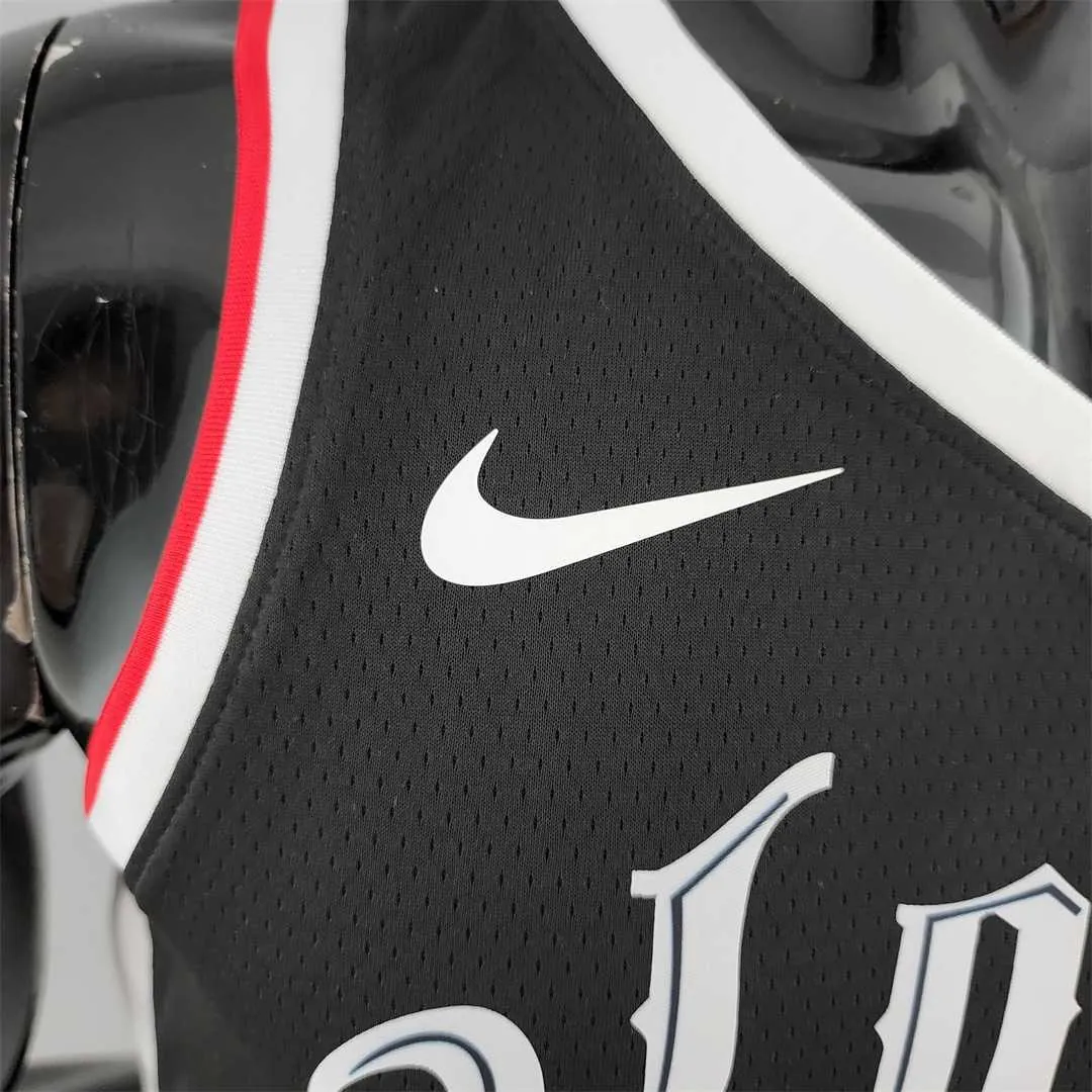WALL#11 Los Angeles Clippers Black NBA jersey 4