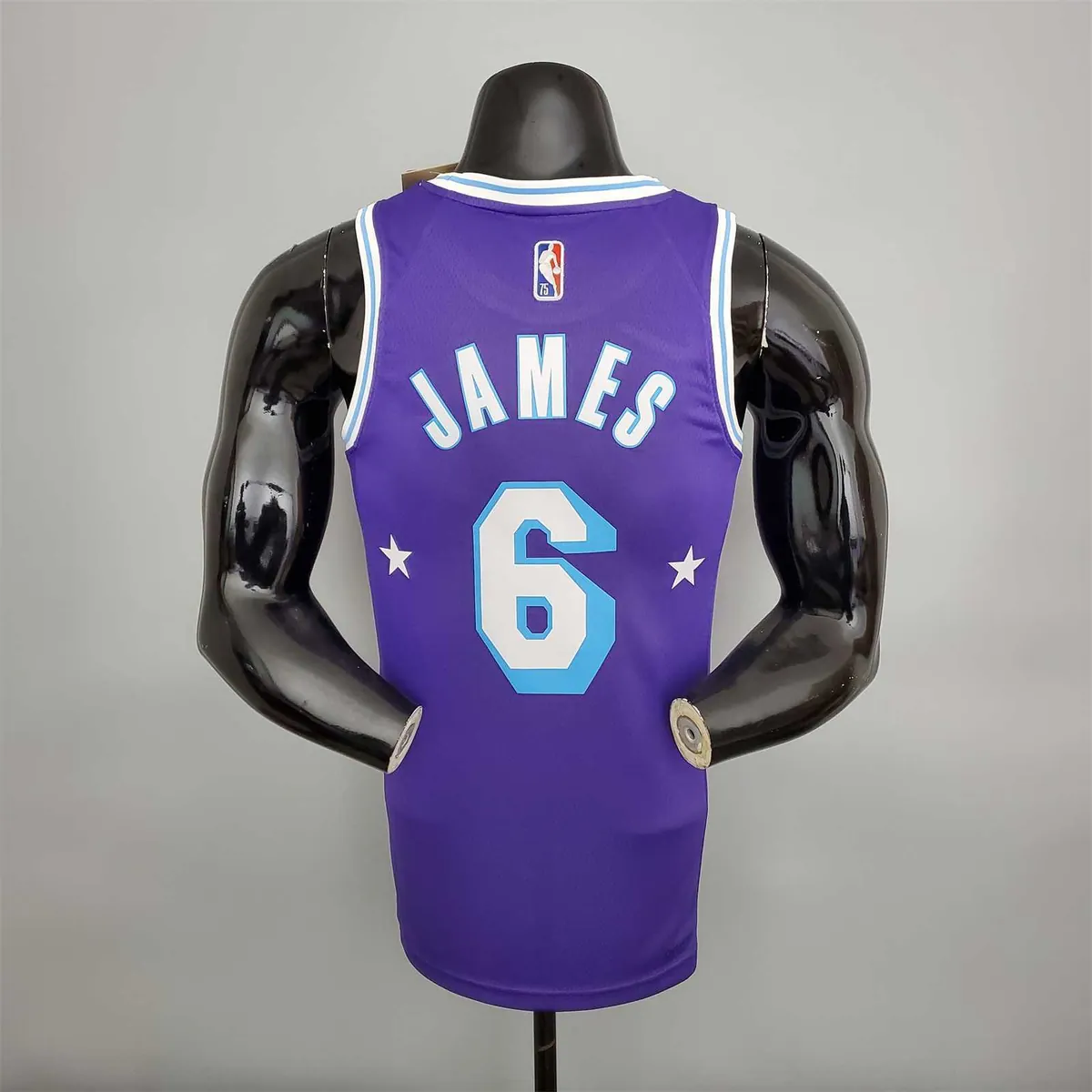 2022 75th Anniversary James #6 Lakers City Edition Purple 6