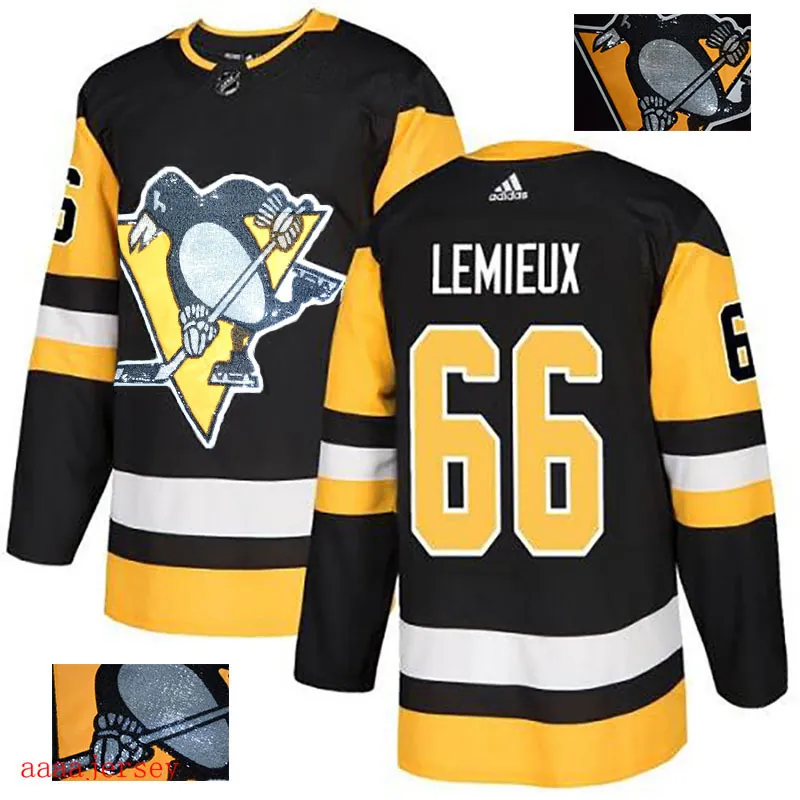 2018 Pittsburgh Penguins ice hockey jersey M-3XL 匹兹堡企鹅队时尚亮片款冰球服 6