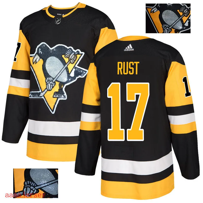 2018 Pittsburgh Penguins ice hockey jersey M-3XL 匹兹堡企鹅队时尚亮片款冰球服 35