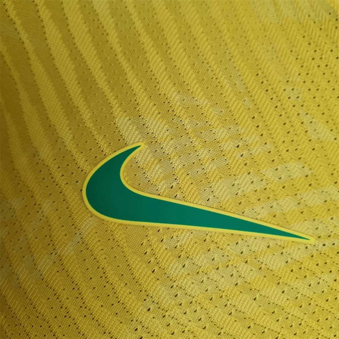 2022 Brazil classic yellow player version 5