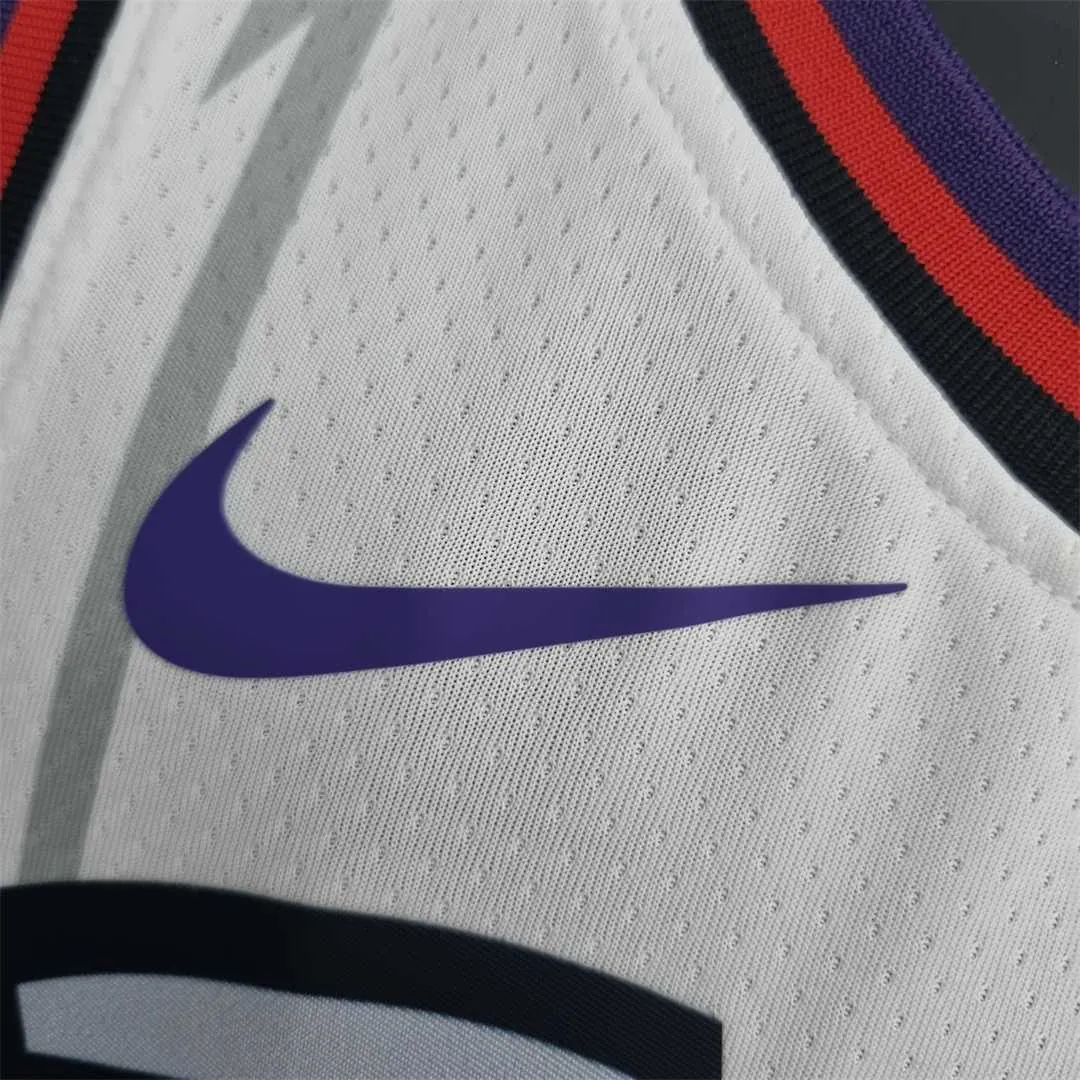 Toronto Raptors McGRADY#1 White NBA Jersey 5