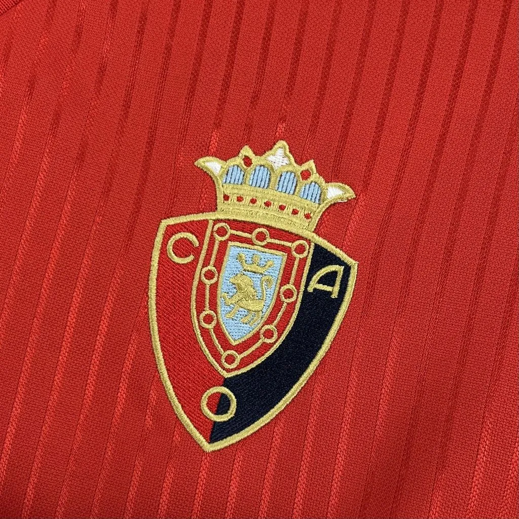 87-88 Osasuna Home Mens Retro Kit Vintage Football T-Shirt AAAAJersey Supply Yupoo 7 7