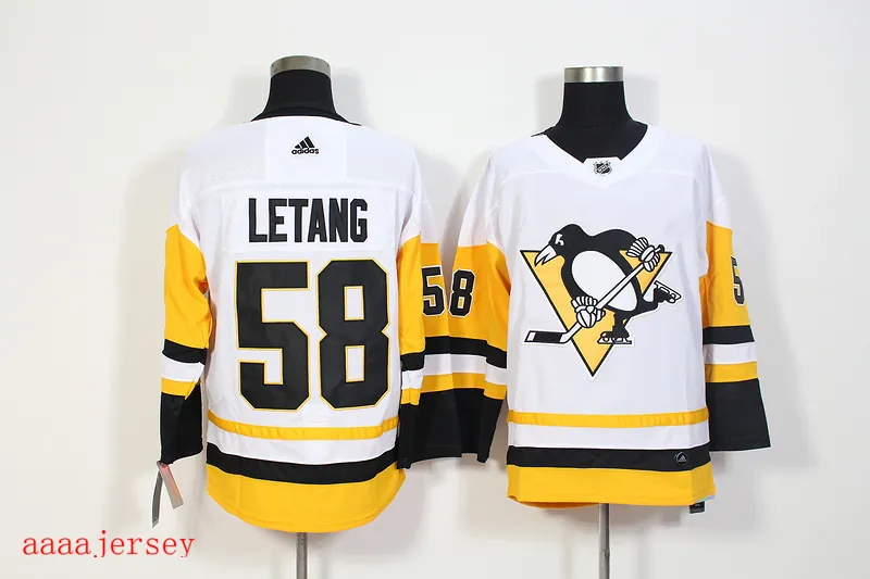 Pittsburgh Penguins ice hockey jersey M-3XL 匹兹堡企鹅冰球服 9