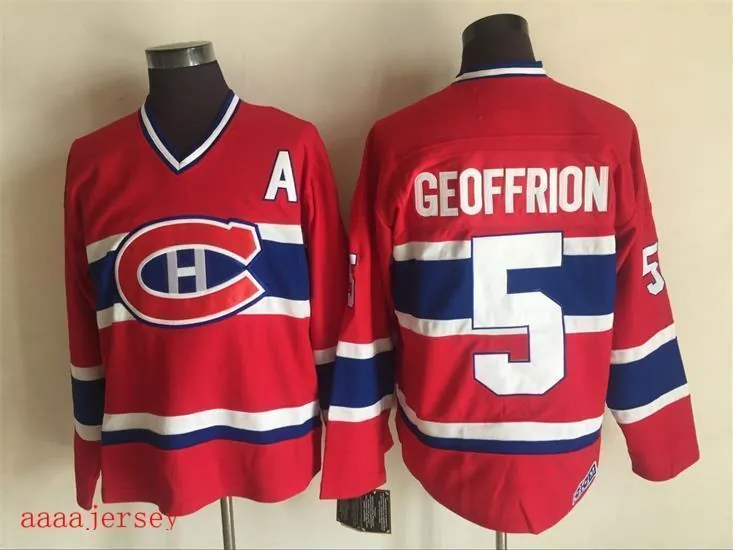 Montreal Canadiens retro ice hockey jersey M-3XL 蒙特利尔加拿大人复古冰球服 6