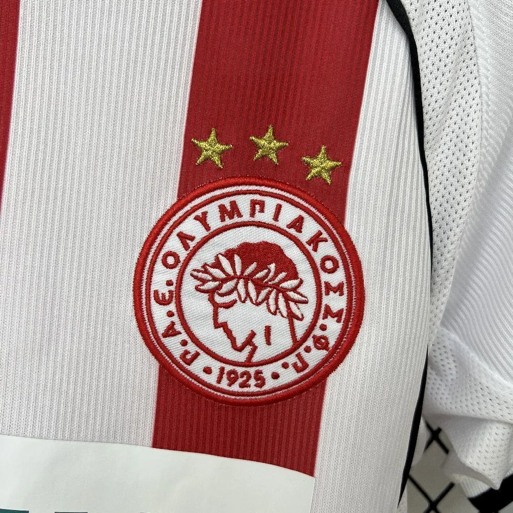 01-02 Olympiacos Hone Retro Kit Vintage Shirt AAAAJersey Wholesale Yupoo 1