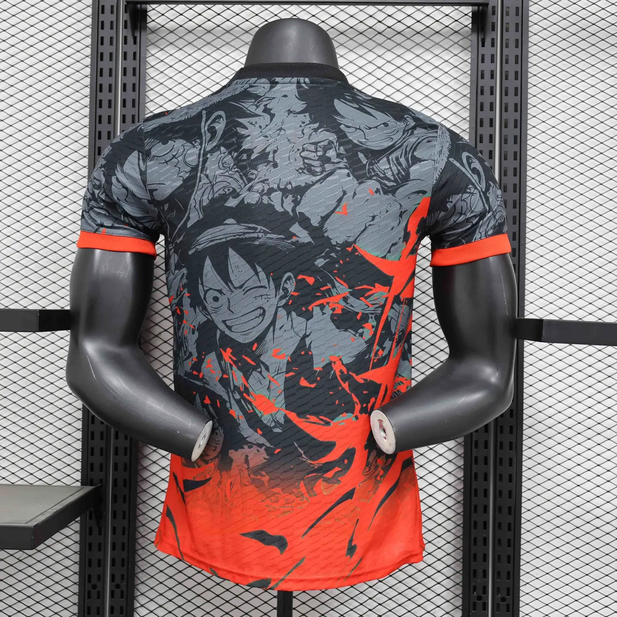 2024 Japan Luffy One Piece Red Special Edition Player Version Shirt AAAAJersey Supplier Yupoo 1