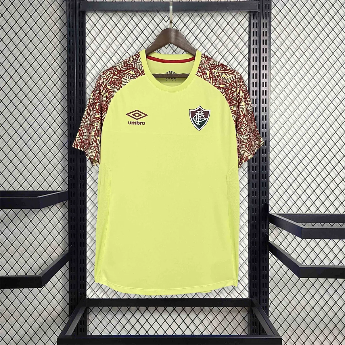 24-25 Fluminense Goalkeeper Yellow Kit Football Replicas Yupoo 6