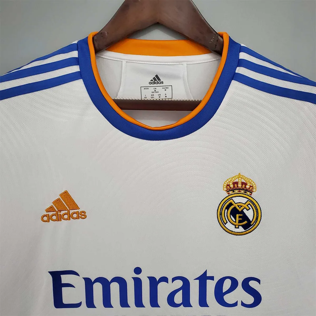 21-22 Real Madrid home long sleeve 6