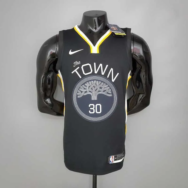 Curry #30 Golden State Warriors black 9