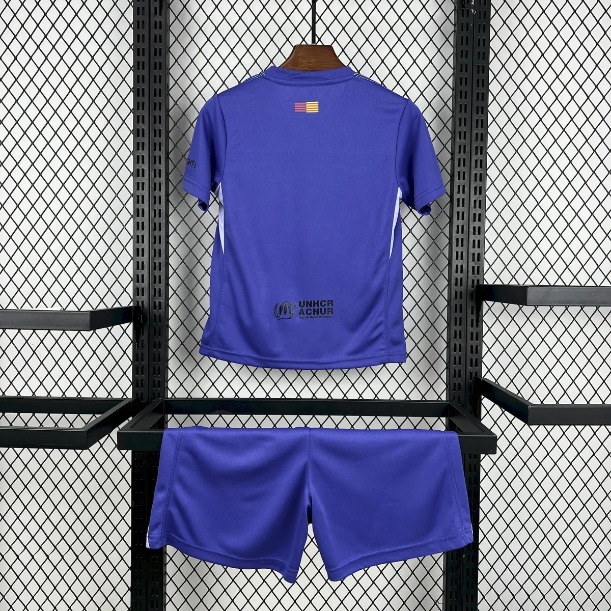 25-26 Kids Barcelona Goalkeeper Kit Youth Apparels Football AAAAJersey Dropship Yupoo 2