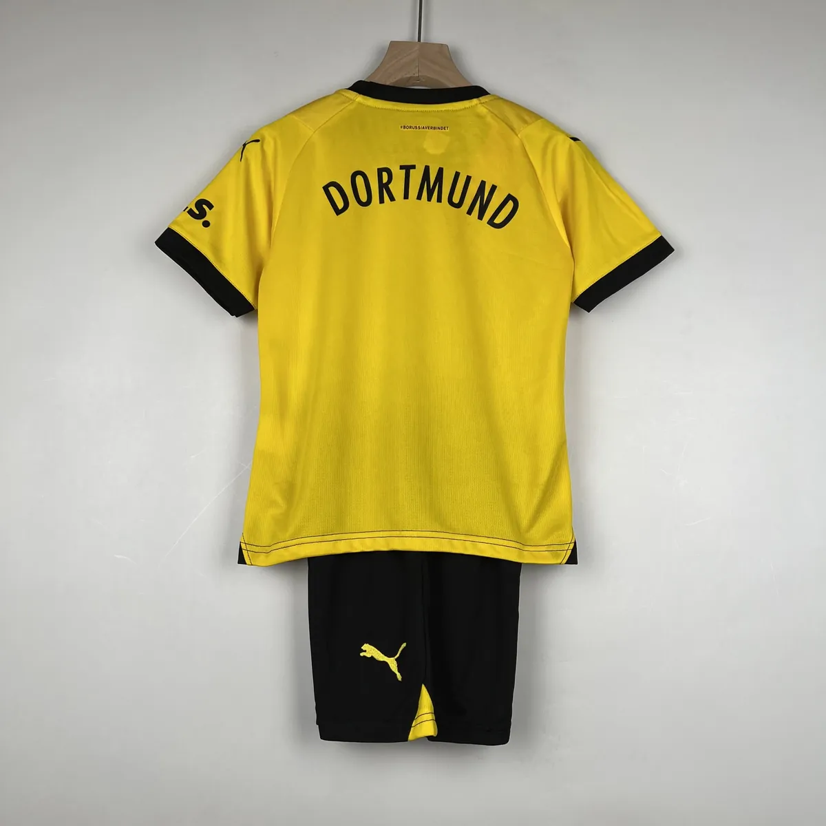 23-24 Kids Dortmund home size 16-28 Soccer Jersey 7