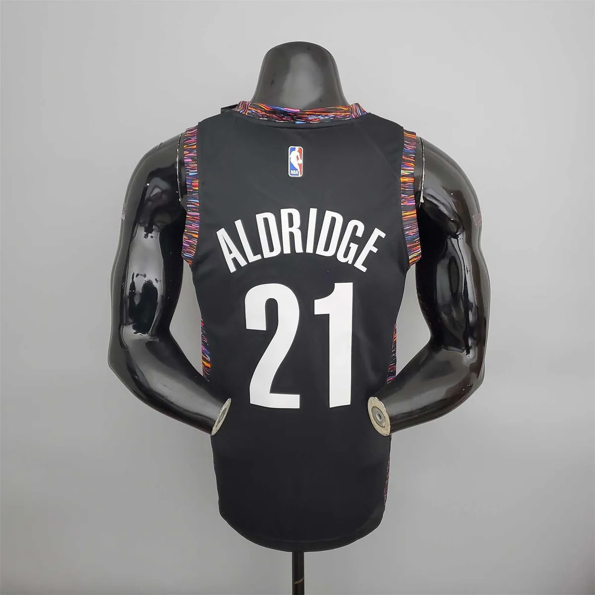 brooklyn#21 Brooklyn Nets City version black 5