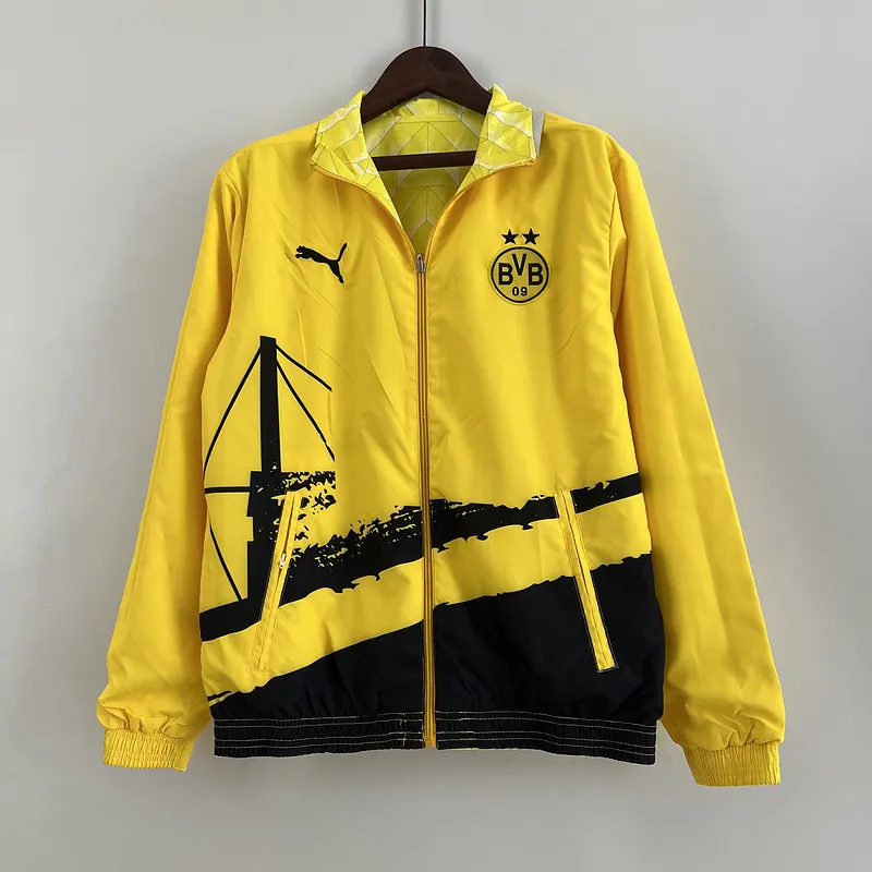 23-24 Dortmund Windbreaker Jackets Yupoo 4