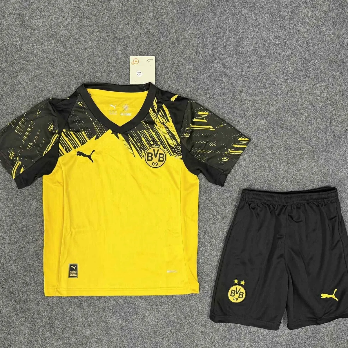 25-26 Dortmund Home Kid Kits Youth Apparels AAAAJersey Dropship Yupoo 2