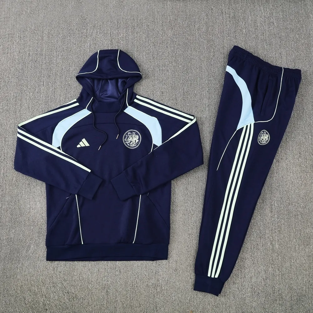 25-26 Ajax Hoodie Training Suit Track Jacket Set 2