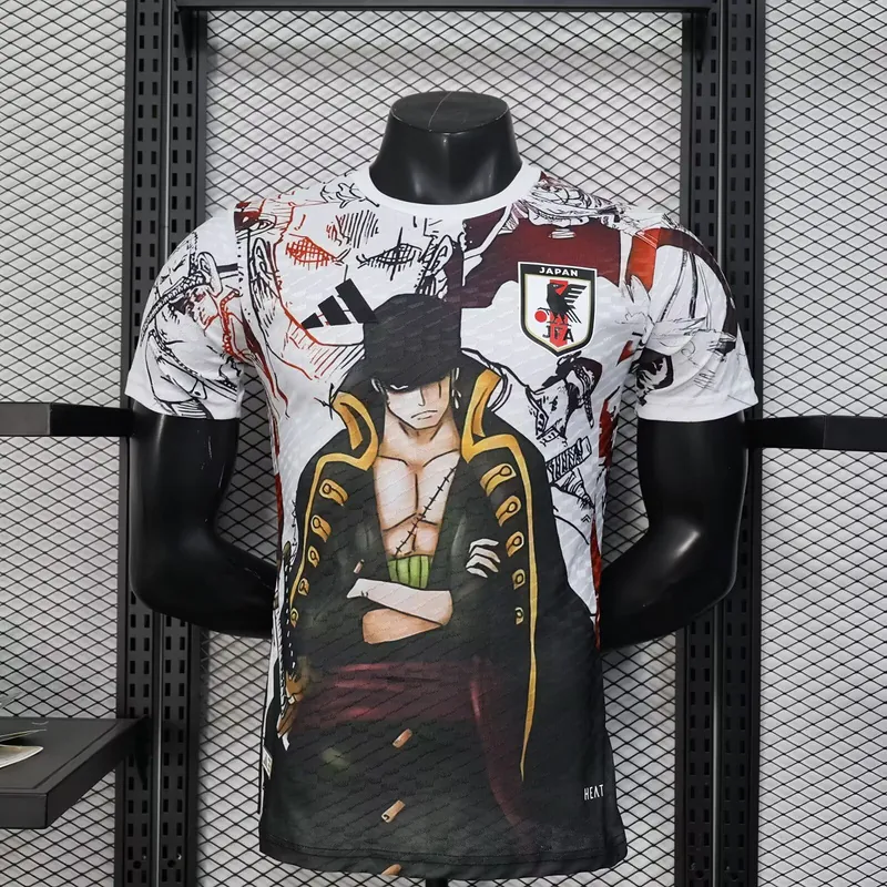 25-26 Japan x One Piece ZORO Special Edition Kit Player Version Shirt AAAAJersey Wholesale Yupo 4