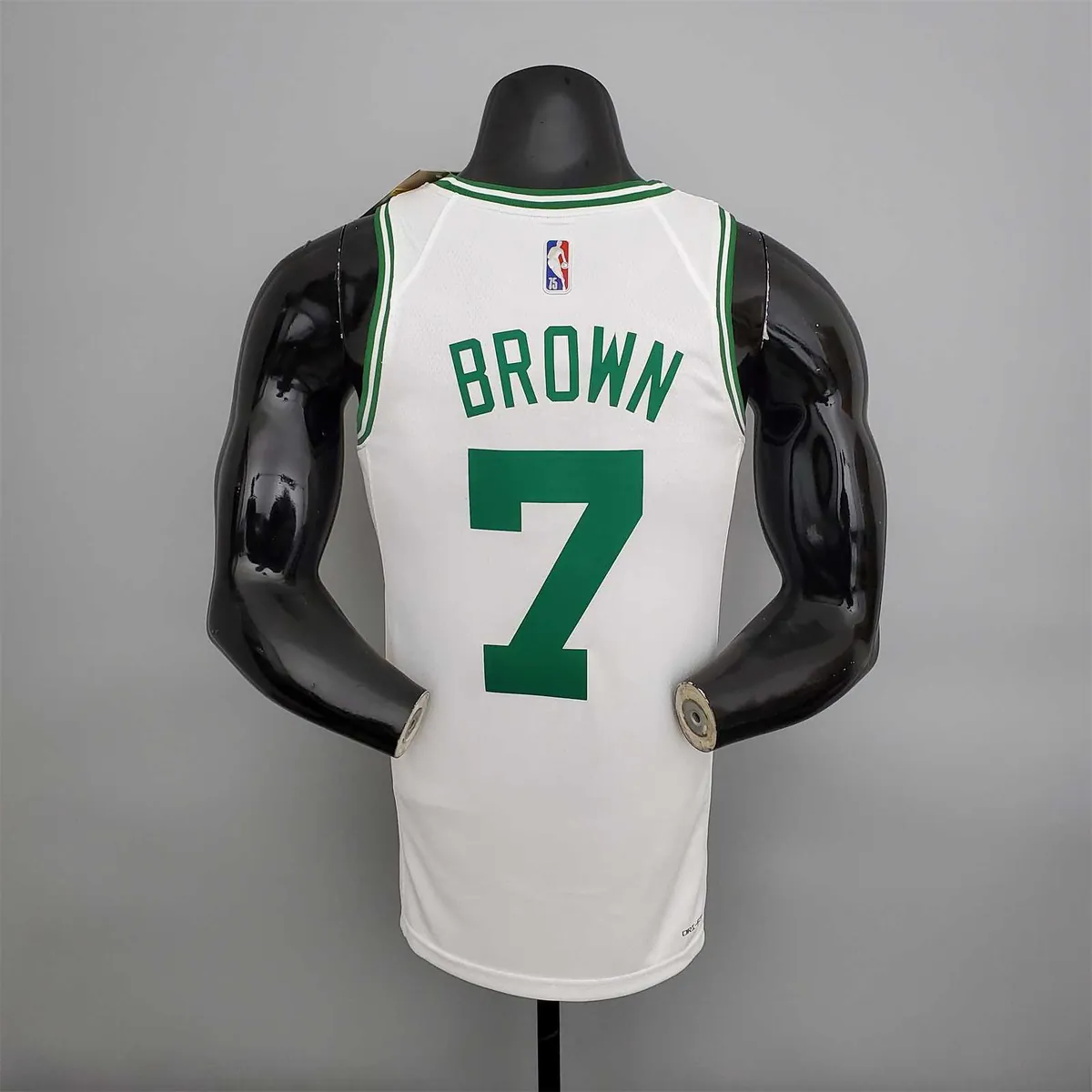 75th Anniversary Brown #7 Celtics White 5