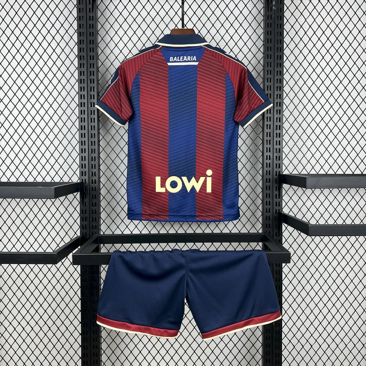 25-26 Levante UD Home Jersey Kids Kit Soccer T-Shirt AAAAJersey Supply Yupoo 1