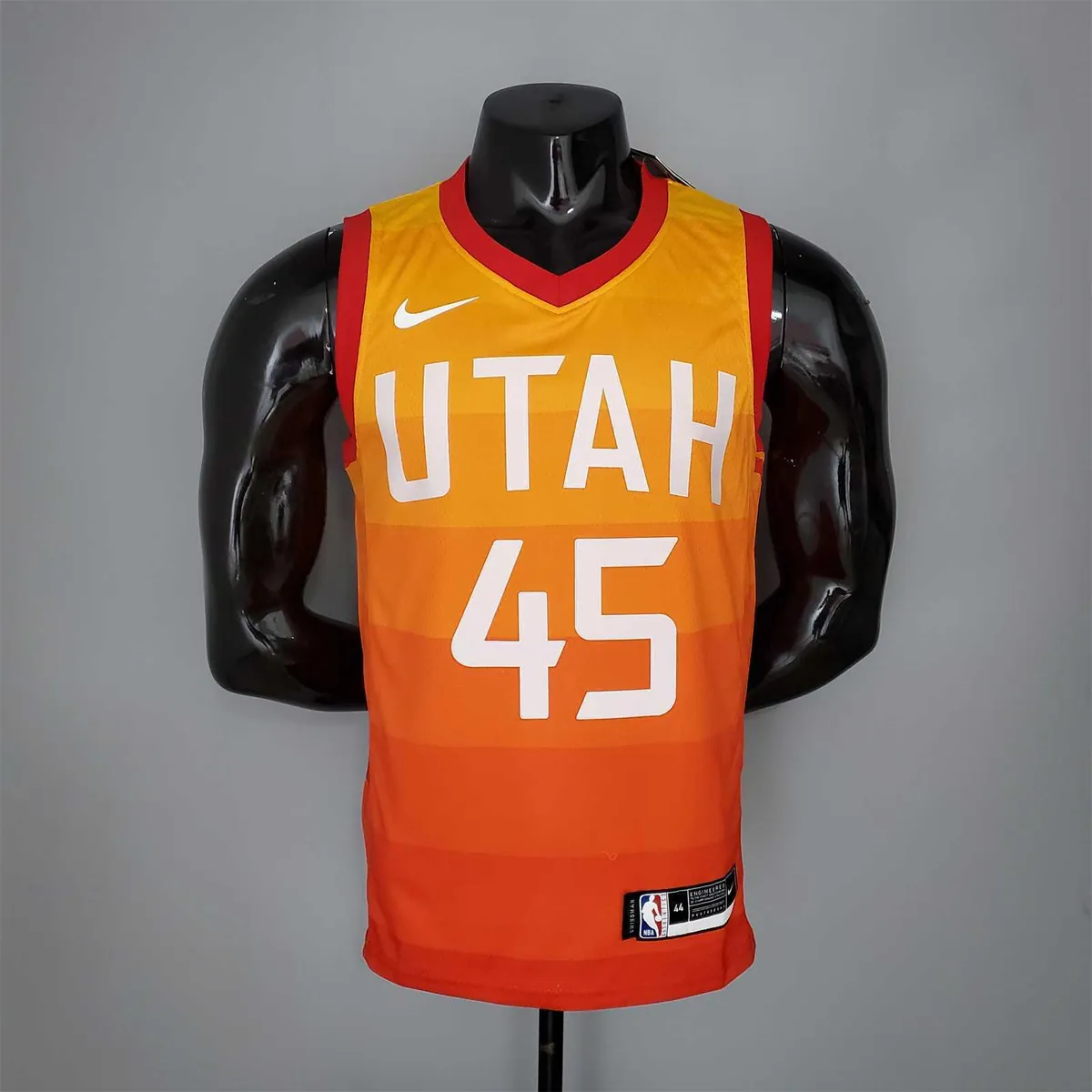 2019 MITCHELL#45 Season Jazz Rainbow Gradient Orange 8