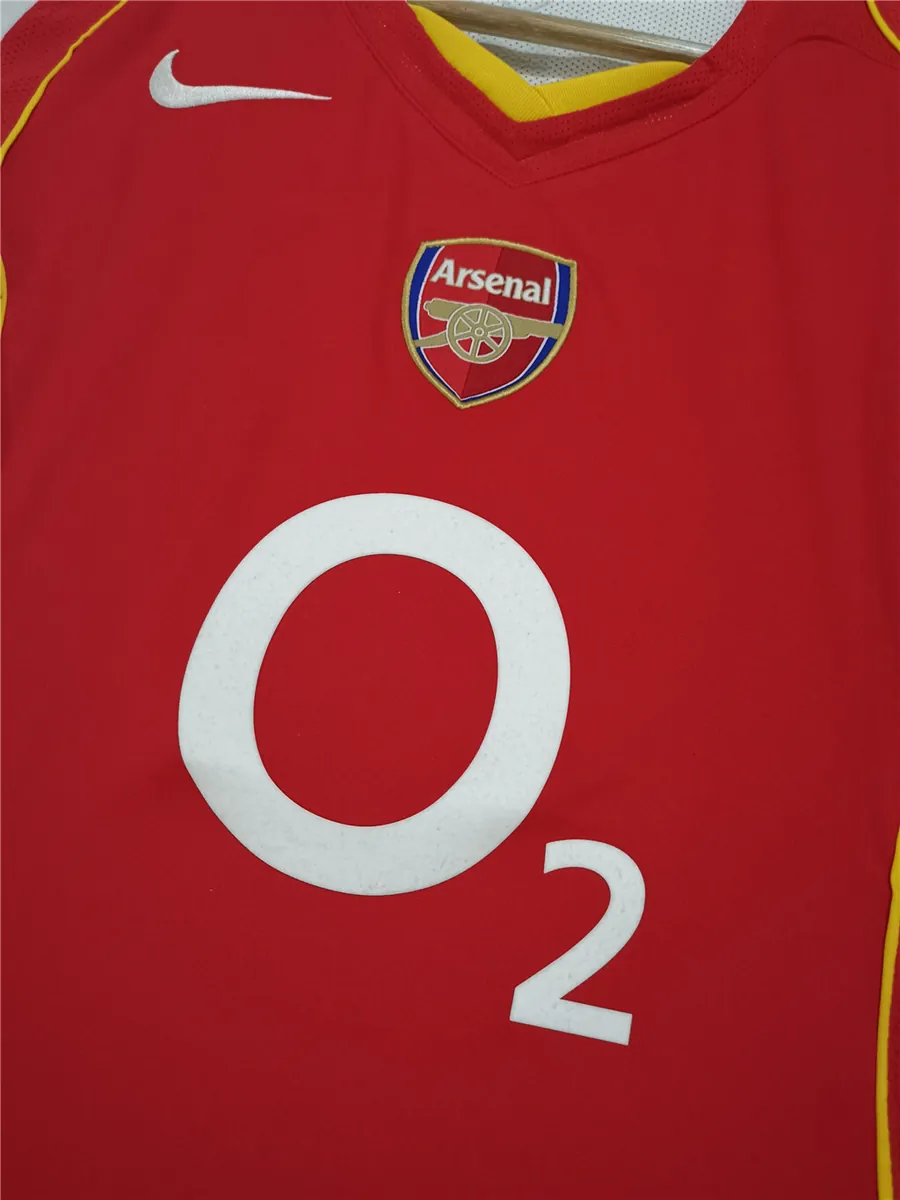 04-05 Arsenal home red long sleeve 2